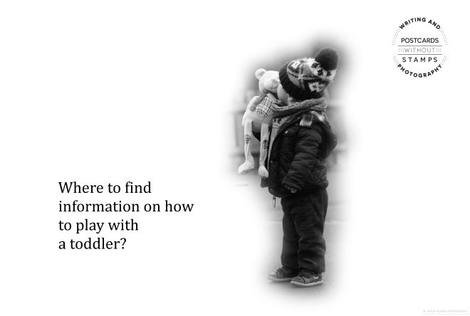 Where to find information on how to play with a toddler